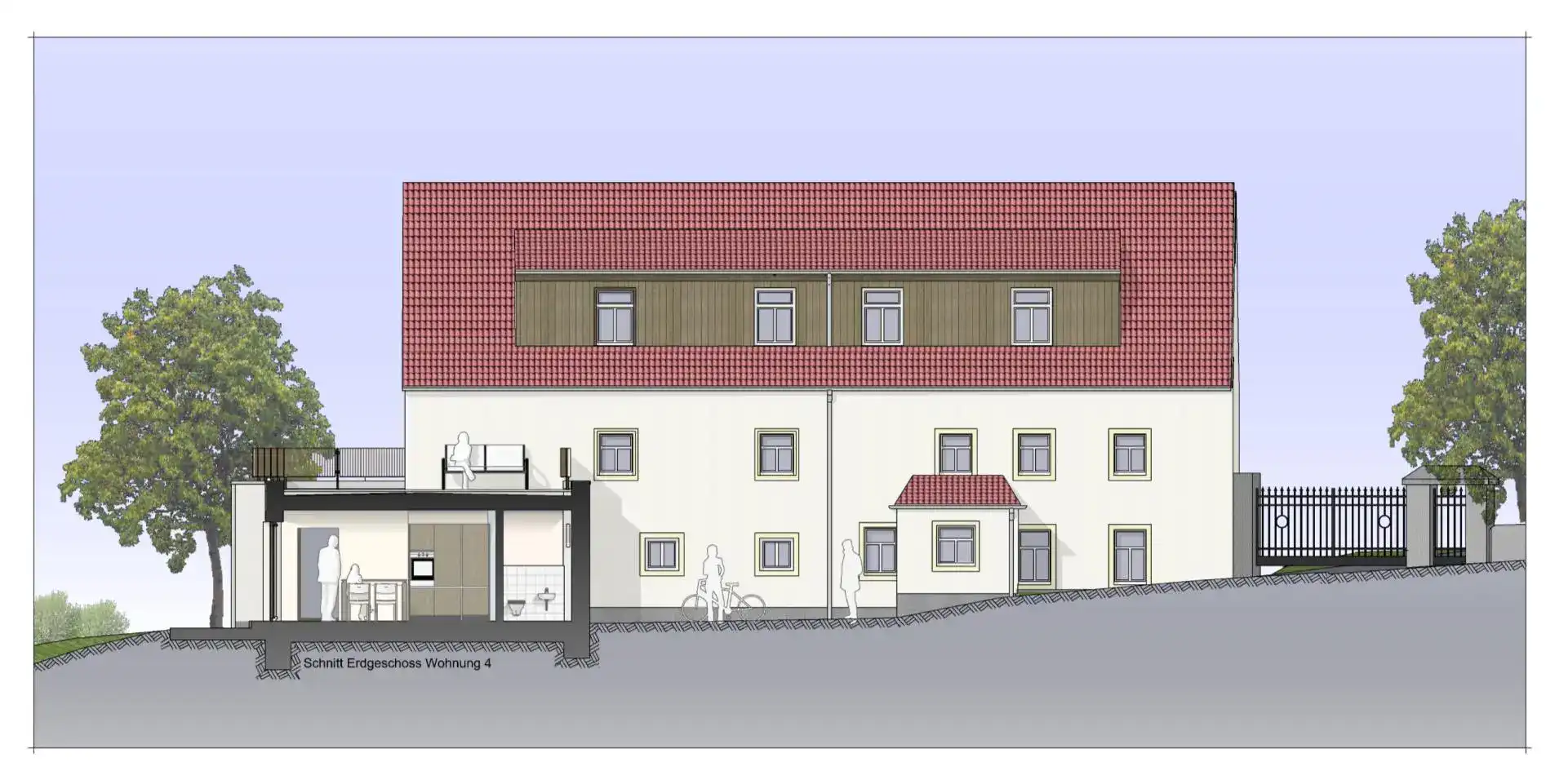 Haus am Brunnen - Denkmalgeschütztes Gebäude